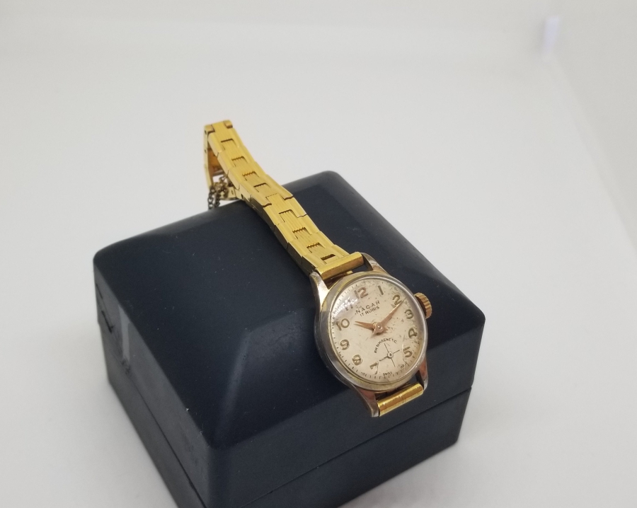 KURMALI ANTİKA NACAR CEP SAATİ