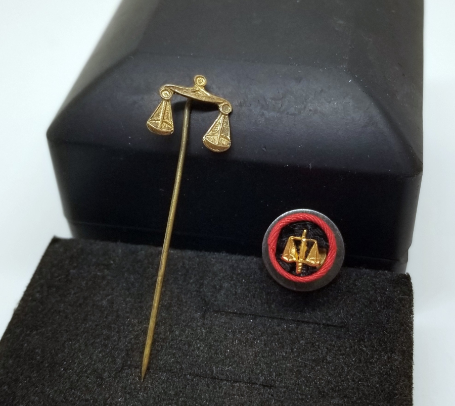 ADALET BAKANLIĞI ANTİKA 2 ADET ROZET