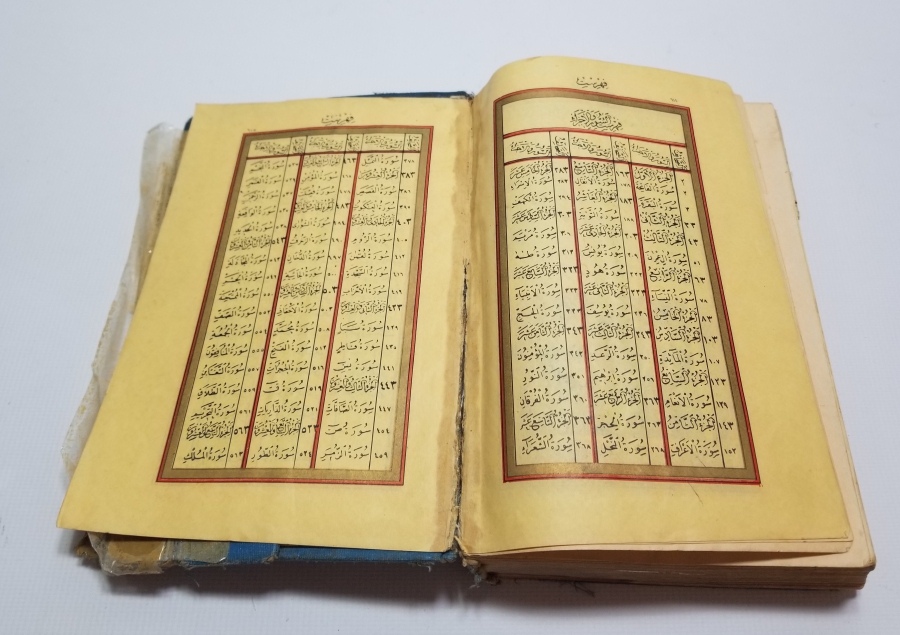 1966 TARİHLİ ANTİKA BASKI KUR'AN-I KERİM