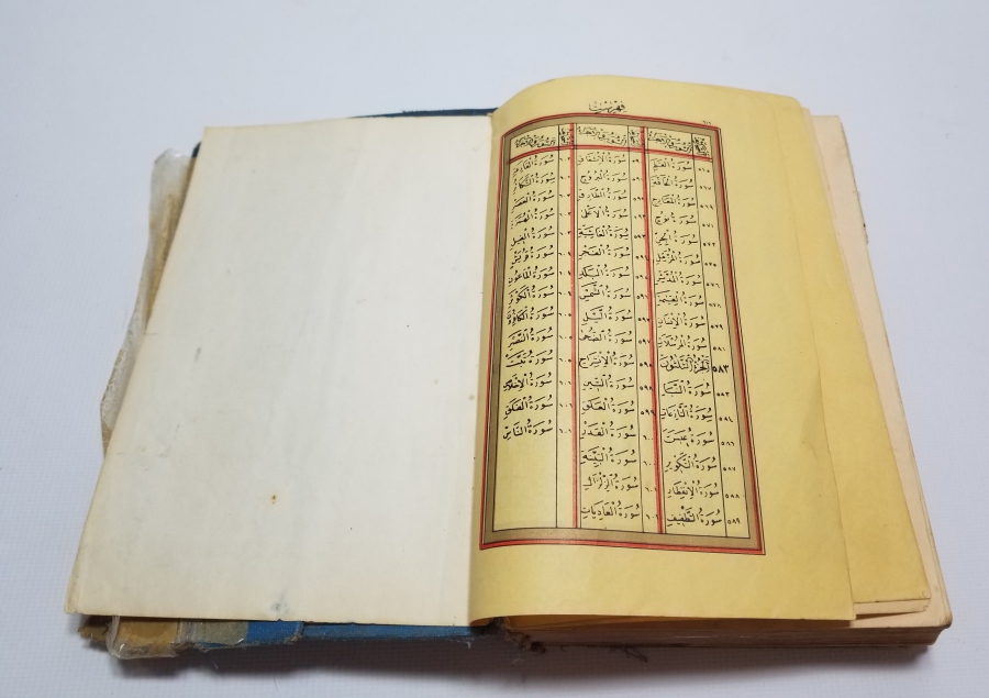 1966 TARİHLİ ANTİKA BASKI KUR'AN-I KERİM