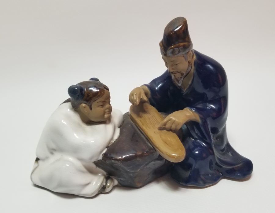 ALTI SANATÇI İMZALI ANTİKA ÇİN BİBLO