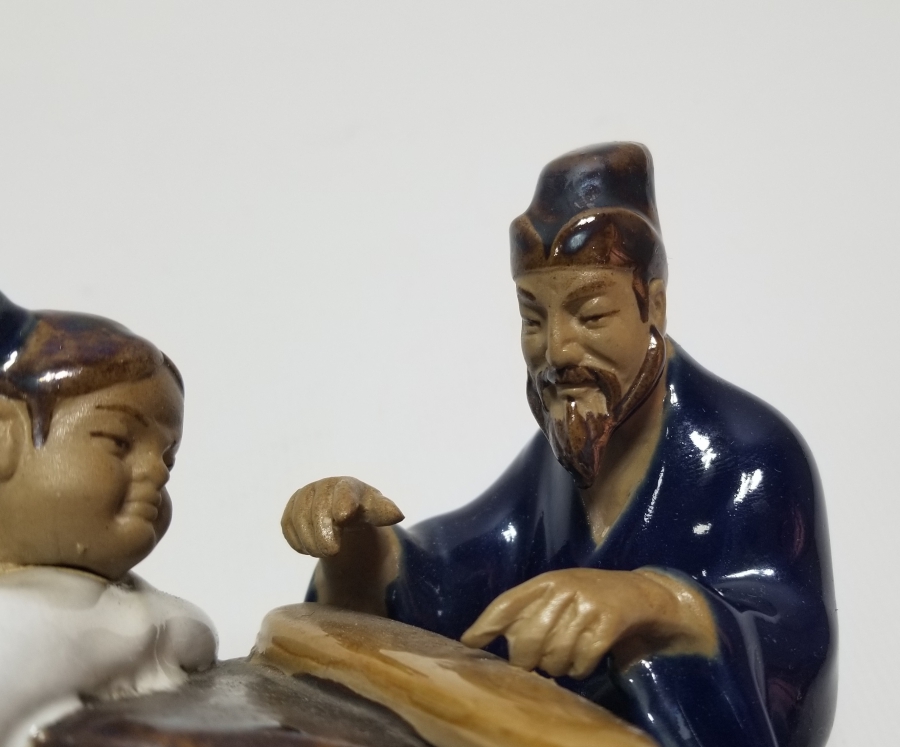 ALTI SANATÇI İMZALI ANTİKA ÇİN BİBLO