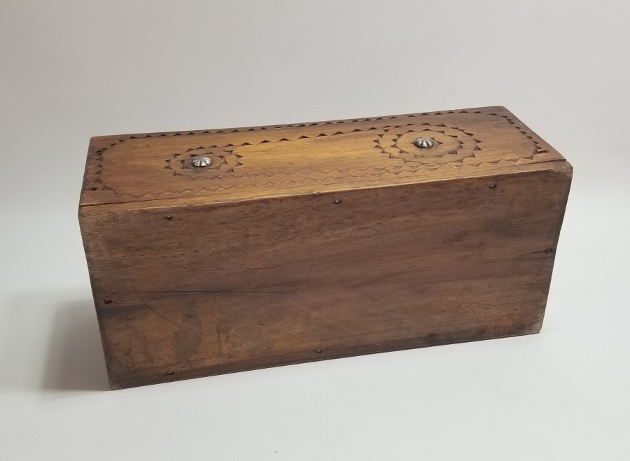 OSMANLI DÖNEMİ ÇİFT GÖZLÜ KASTAMONU YAPIMI KAHVE KUTUSU