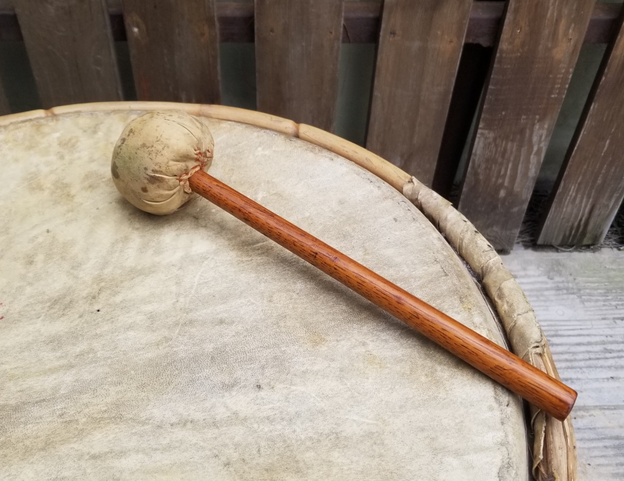 OSMANLI DEVLET ARMASI VE MUZİKA-İ HÜMAYUN AMBLEMLİ ÇOK NADİR MEHTERAN DAVULU VE DÖNEMİNE AİT TOKMAĞI