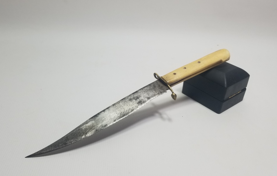 KEMİK SAPLI EL YAPIMI BURSA KAMASI