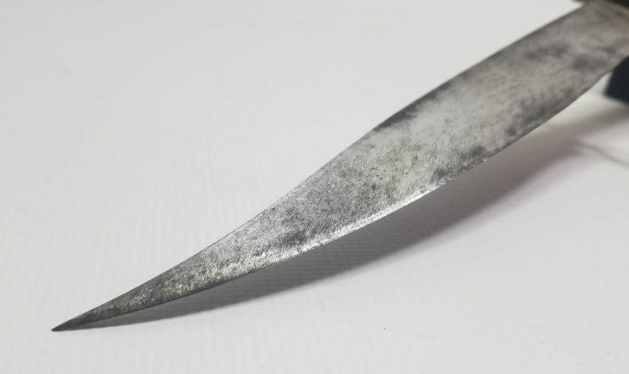 KEMİK SAPLI EL YAPIMI BURSA KAMASI