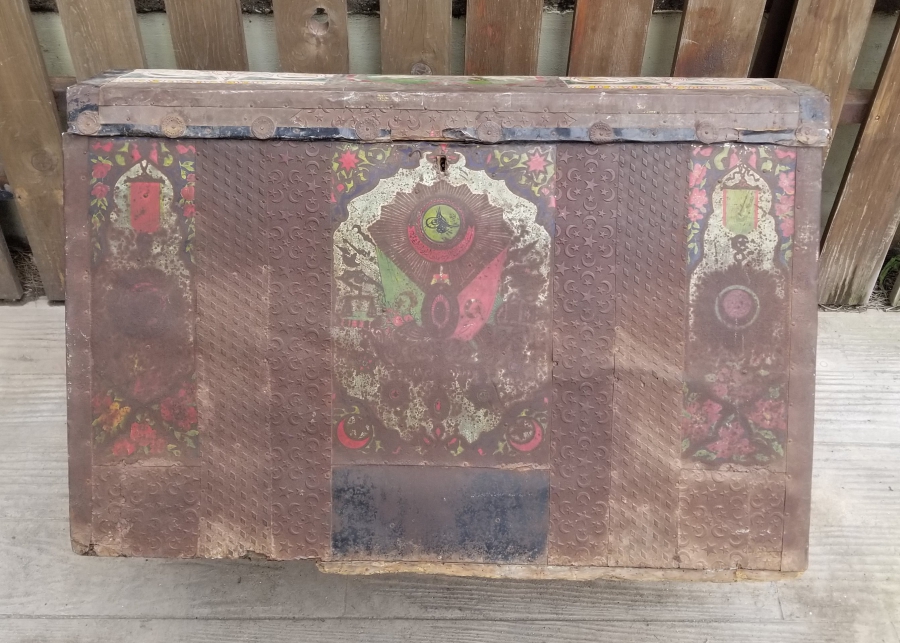 HÜRRİYET ABİDESİ GÖRSELLİ ÇOK NADİR İTTİHATÇI SANDIĞI