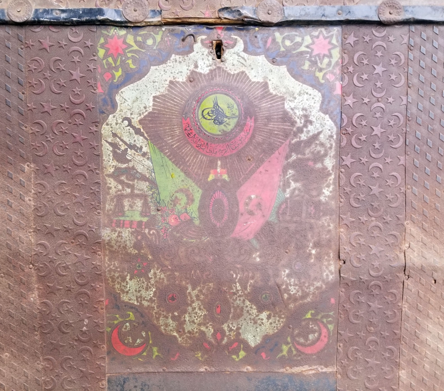 HÜRRİYET ABİDESİ GÖRSELLİ ÇOK NADİR İTTİHATÇI SANDIĞI