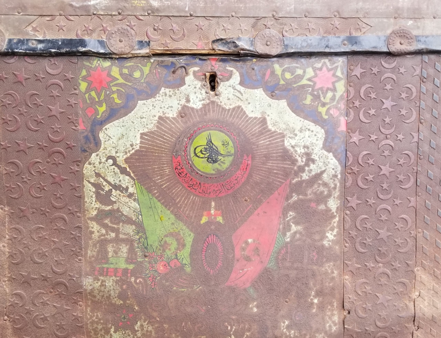 HÜRRİYET ABİDESİ GÖRSELLİ ÇOK NADİR İTTİHATÇI SANDIĞI