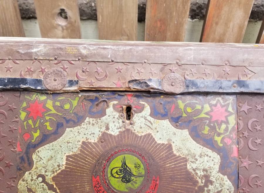 HÜRRİYET ABİDESİ GÖRSELLİ ÇOK NADİR İTTİHATÇI SANDIĞI