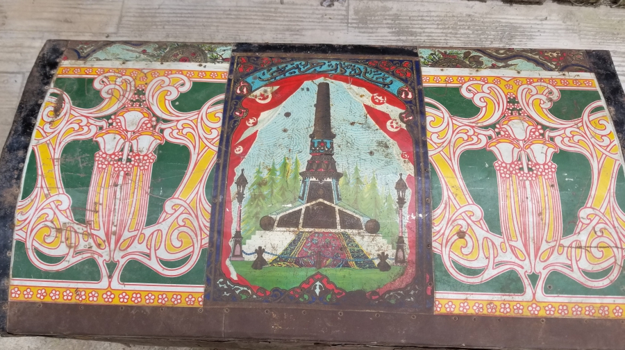 HÜRRİYET ABİDESİ GÖRSELLİ ÇOK NADİR İTTİHATÇI SANDIĞI