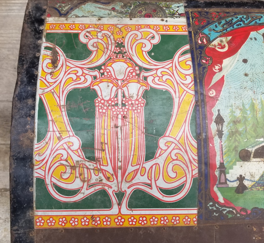 HÜRRİYET ABİDESİ GÖRSELLİ ÇOK NADİR İTTİHATÇI SANDIĞI