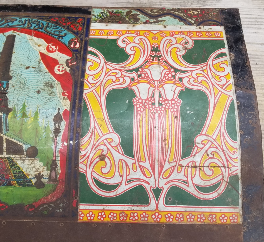 HÜRRİYET ABİDESİ GÖRSELLİ ÇOK NADİR İTTİHATÇI SANDIĞI