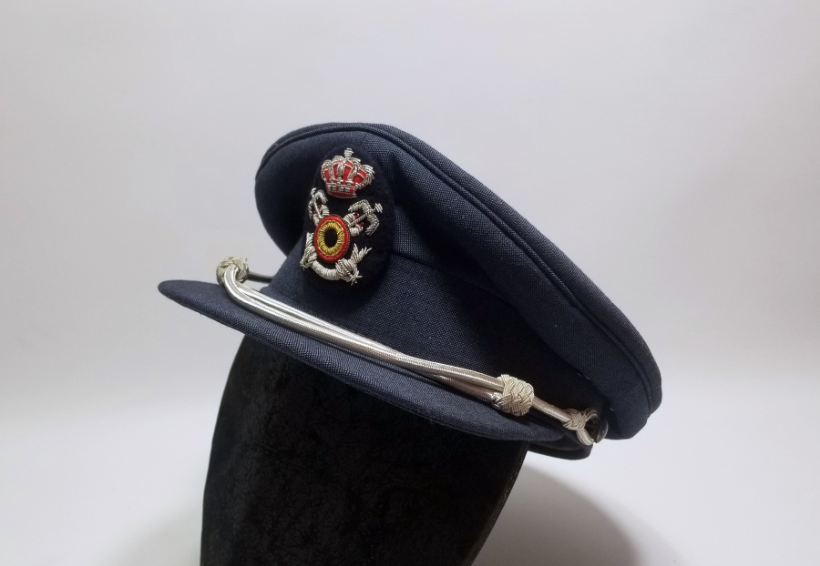 ANTİKA İNGİLİZ DENİZCİ SUBAY ŞAPKASI