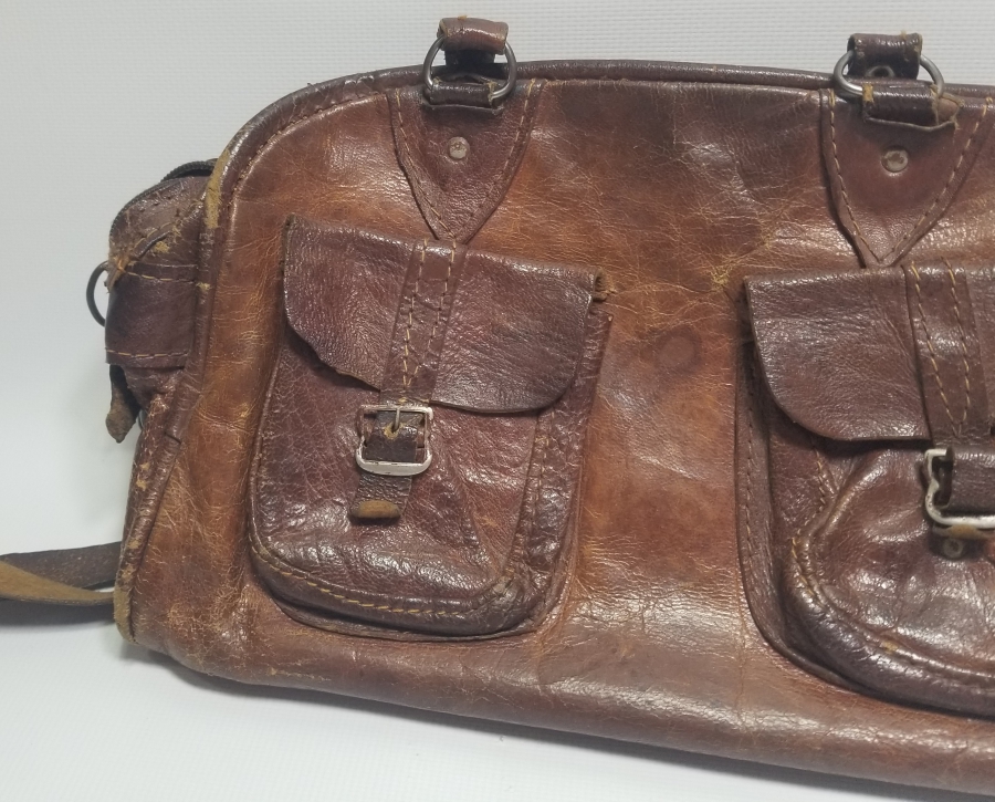 ANTİKA DERİ VİNTAGE ÇANTA