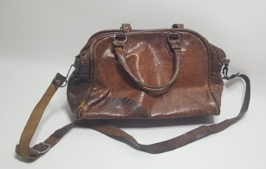 ANTİKA DERİ VİNTAGE ÇANTA