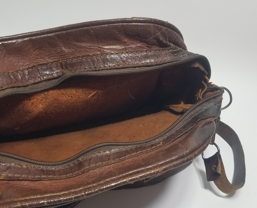 ANTİKA DERİ VİNTAGE ÇANTA