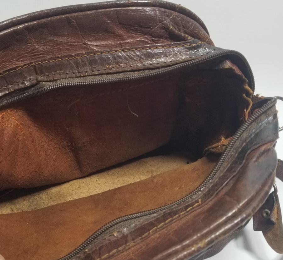 ANTİKA DERİ VİNTAGE ÇANTA