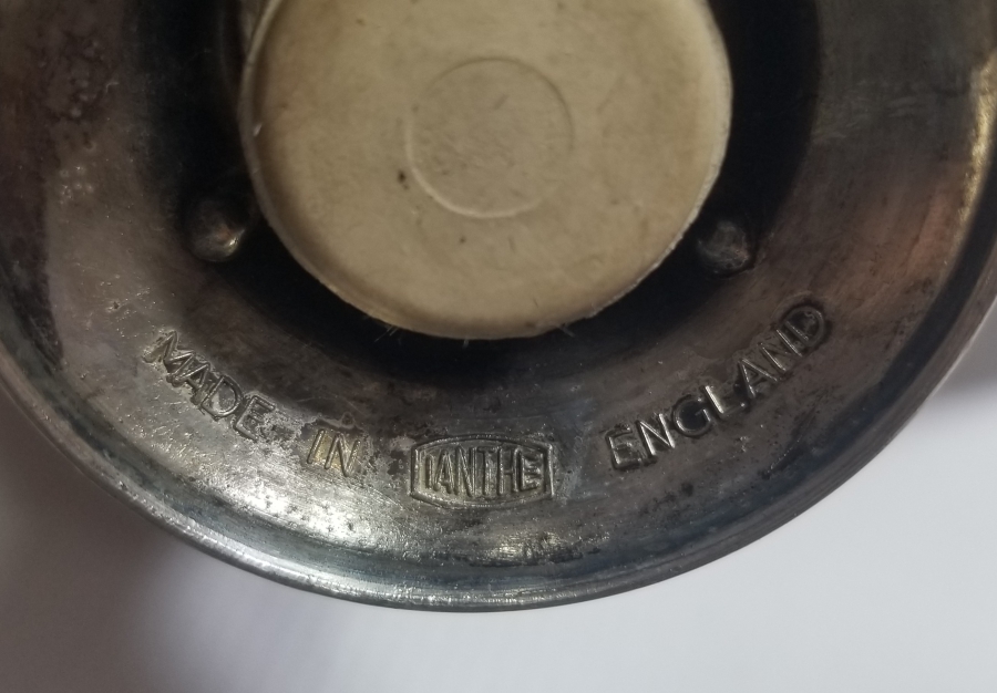 GÜMÜŞ KAPLAMA ANTİKA İNGİLİZ TUZLUK BİBERLİK