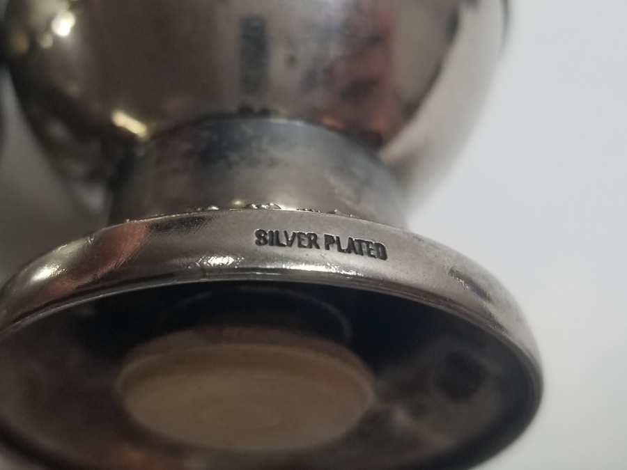 GÜMÜŞ KAPLAMA ANTİKA İNGİLİZ TUZLUK BİBERLİK