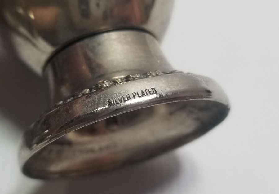 GÜMÜŞ KAPLAMA ANTİKA İNGİLİZ TUZLUK BİBERLİK