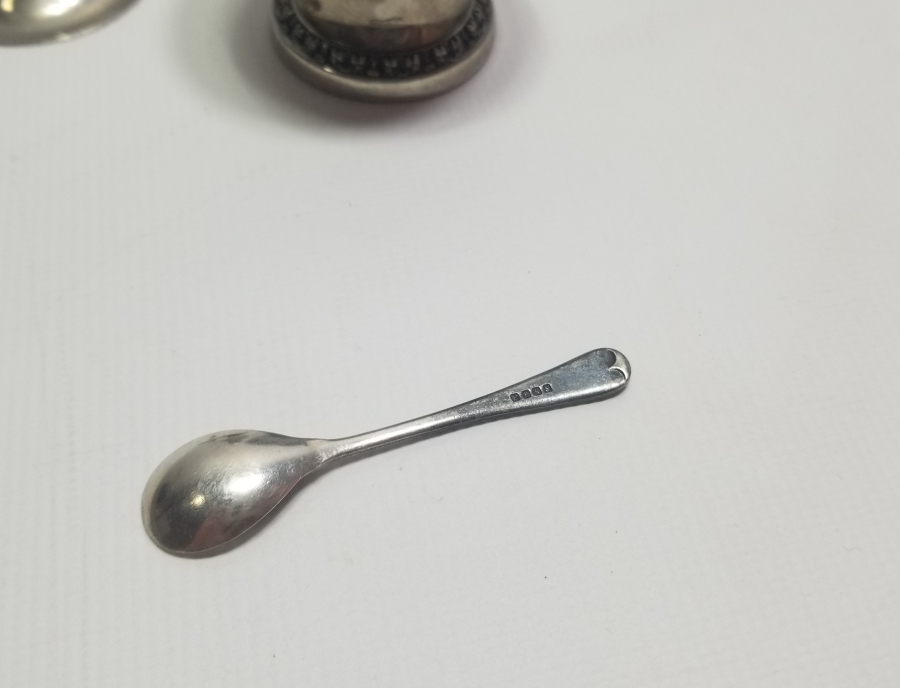 GÜMÜŞ KAPLAMA ANTİKA İNGİLİZ TUZLUK BİBERLİK