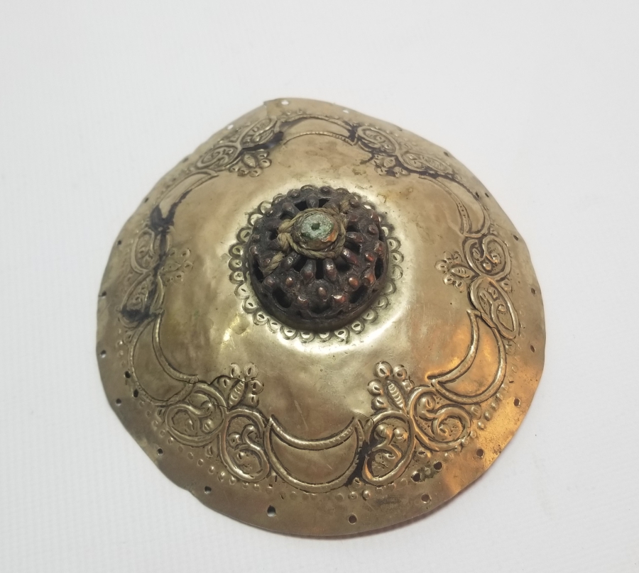 ÜZERİ HİLAL FİGÜRLÜ OSMANLI DÖNEMİ GELİN TEPELİĞİ