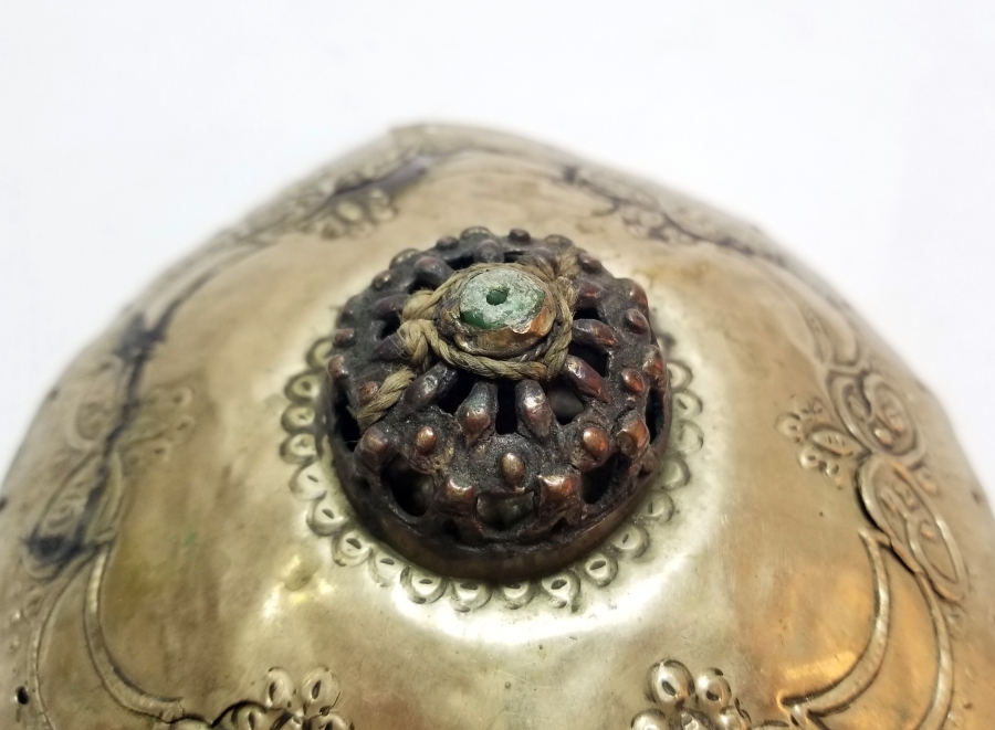 ÜZERİ HİLAL FİGÜRLÜ OSMANLI DÖNEMİ GELİN TEPELİĞİ