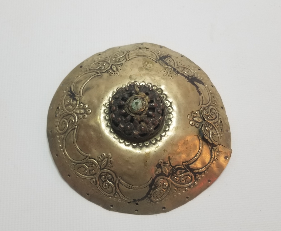 ÜZERİ HİLAL FİGÜRLÜ OSMANLI DÖNEMİ GELİN TEPELİĞİ