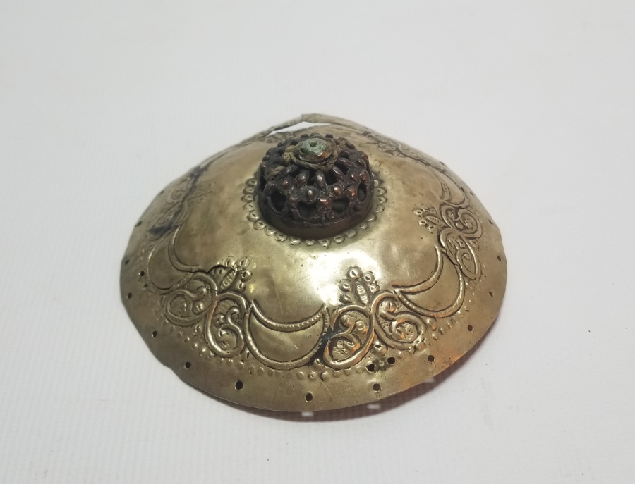 ÜZERİ HİLAL FİGÜRLÜ OSMANLI DÖNEMİ GELİN TEPELİĞİ