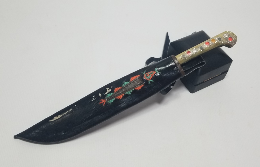 EL YAPIMI ANTİKA TÜRKMEN AVCI BIÇAĞI