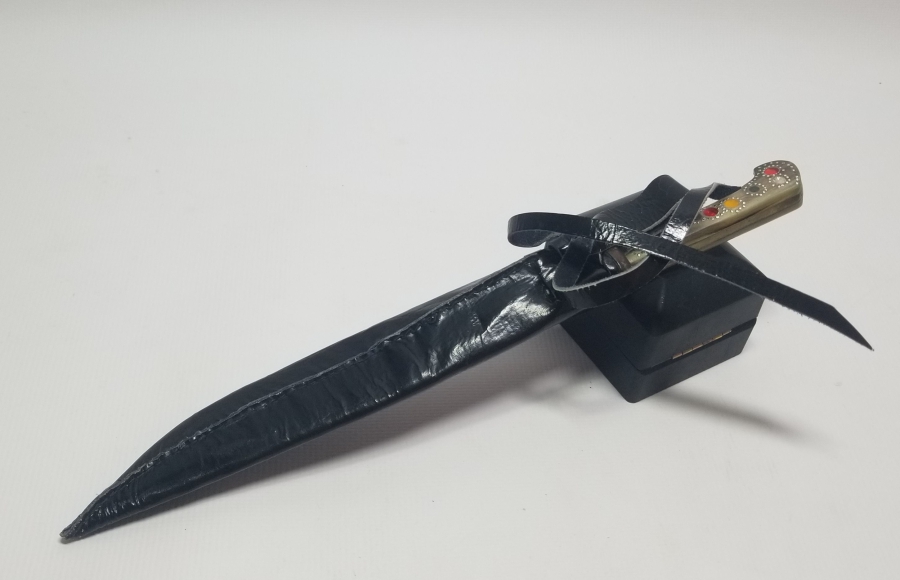 EL YAPIMI ANTİKA TÜRKMEN AVCI BIÇAĞI