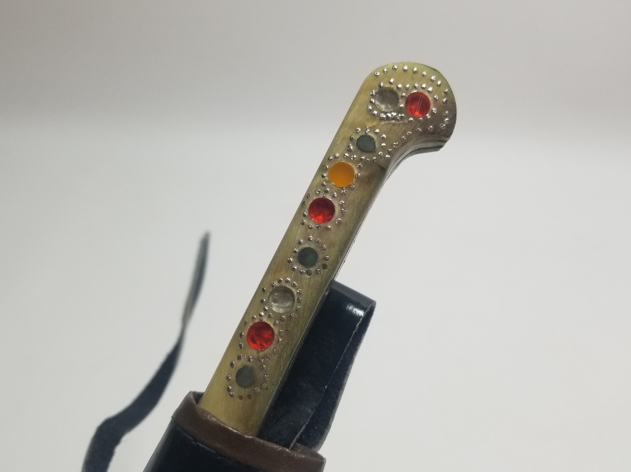 EL YAPIMI ANTİKA TÜRKMEN AVCI BIÇAĞI