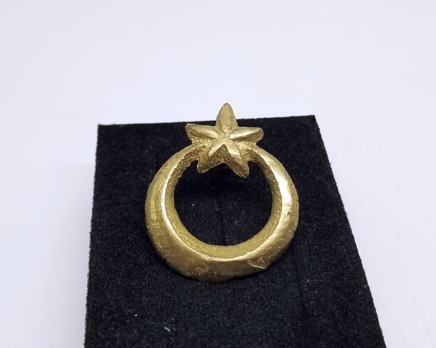 CUMHURİYET BAŞLARI AY YILDIZLI SUBAY ŞAPKA KOKARTI