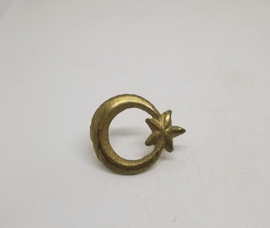 CUMHURİYET BAŞLARI AY YILDIZLI SUBAY ŞAPKA KOKARTI