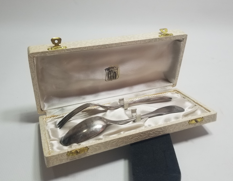 ORİJİNAL KUTUSUNDA ANTİKA CRISTOFLE ÇATAL KAŞIK