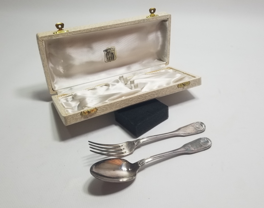 ORİJİNAL KUTUSUNDA ANTİKA CRISTOFLE ÇATAL KAŞIK