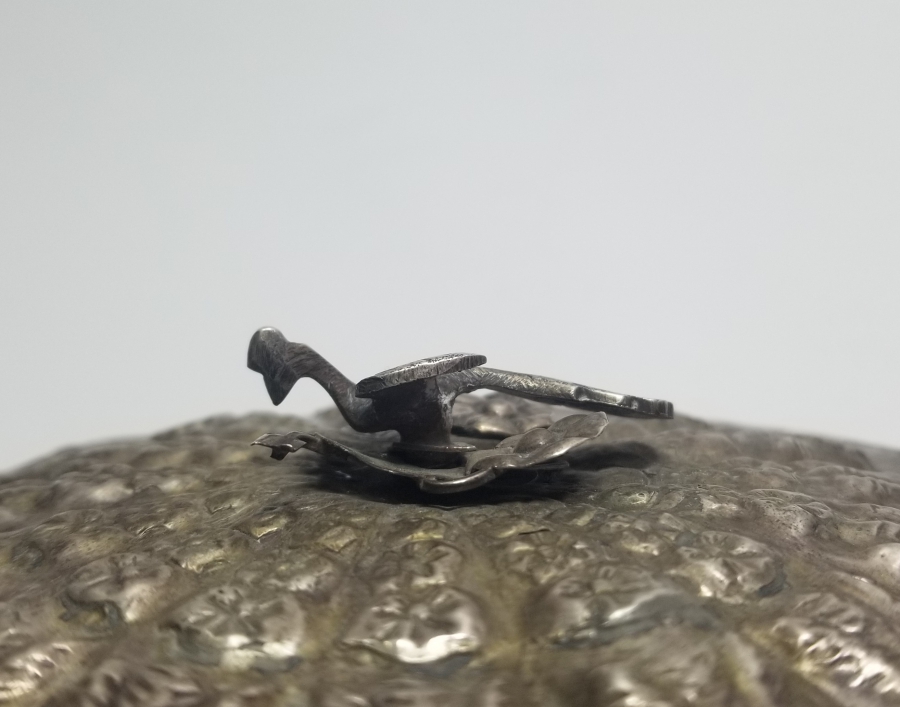 ABDÜLMECİD HAN TUĞRALI ÇOK NADİR GÜMÜŞ SARAY İŞİ TAŞ AYNA