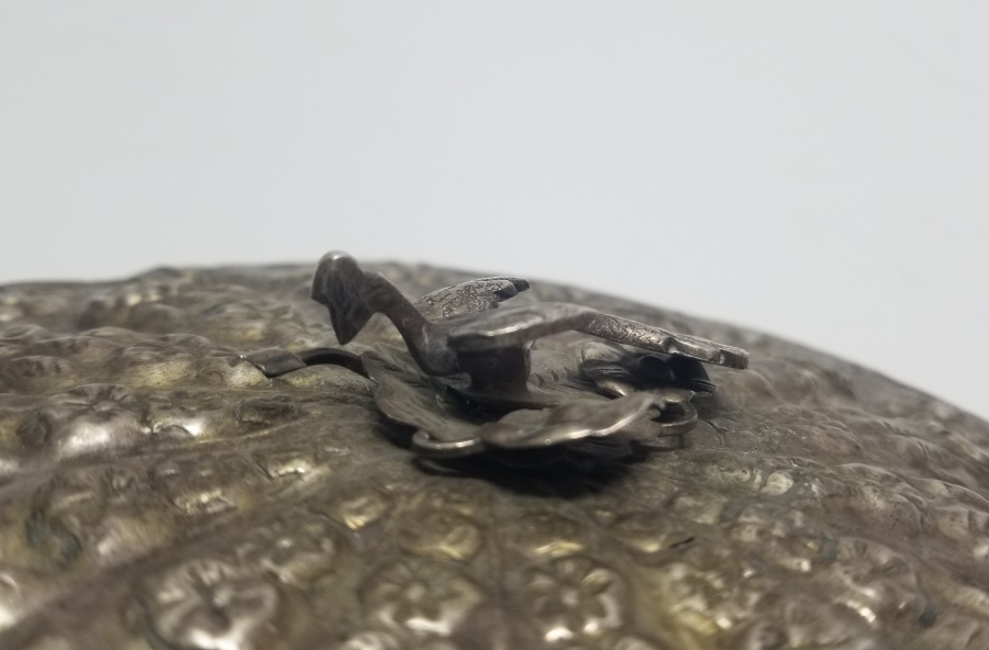 ABDÜLMECİD HAN TUĞRALI ÇOK NADİR GÜMÜŞ SARAY İŞİ TAŞ AYNA