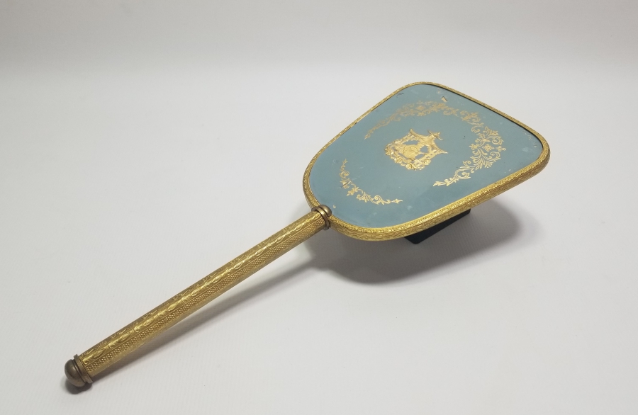 UZAKDOĞU YAPIMI ANTİKA EL AYNASI