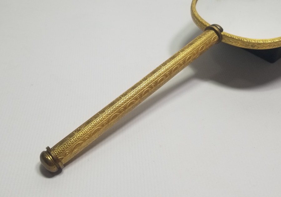 UZAKDOĞU YAPIMI ANTİKA EL AYNASI