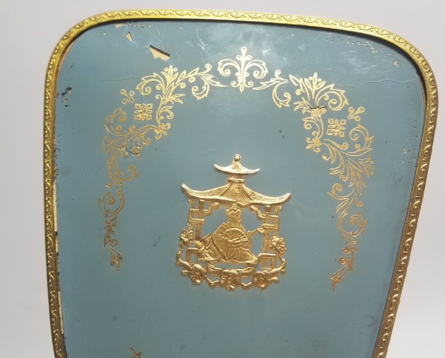 UZAKDOĞU YAPIMI ANTİKA EL AYNASI