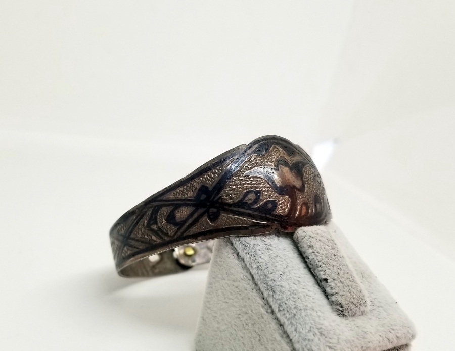 VAN LALESİ GÖRSELLİ OSMANLI DÖNEMİ SAVATLI BİLEZİK