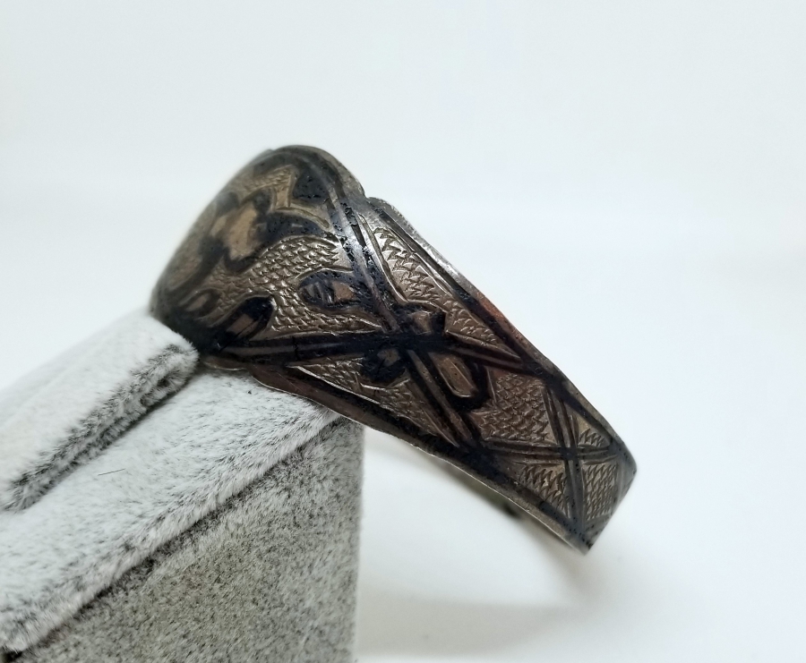 VAN LALESİ GÖRSELLİ OSMANLI DÖNEMİ SAVATLI BİLEZİK