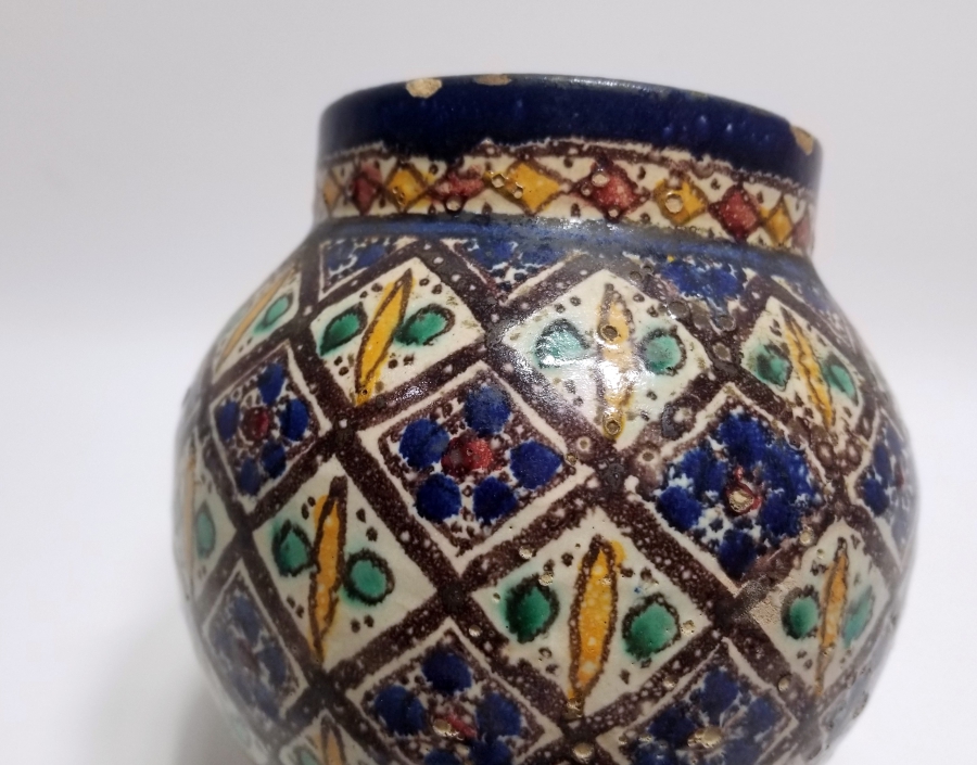 ALTI USTA İMZALI OSMANLI DÖNEMİ KAVANOZ