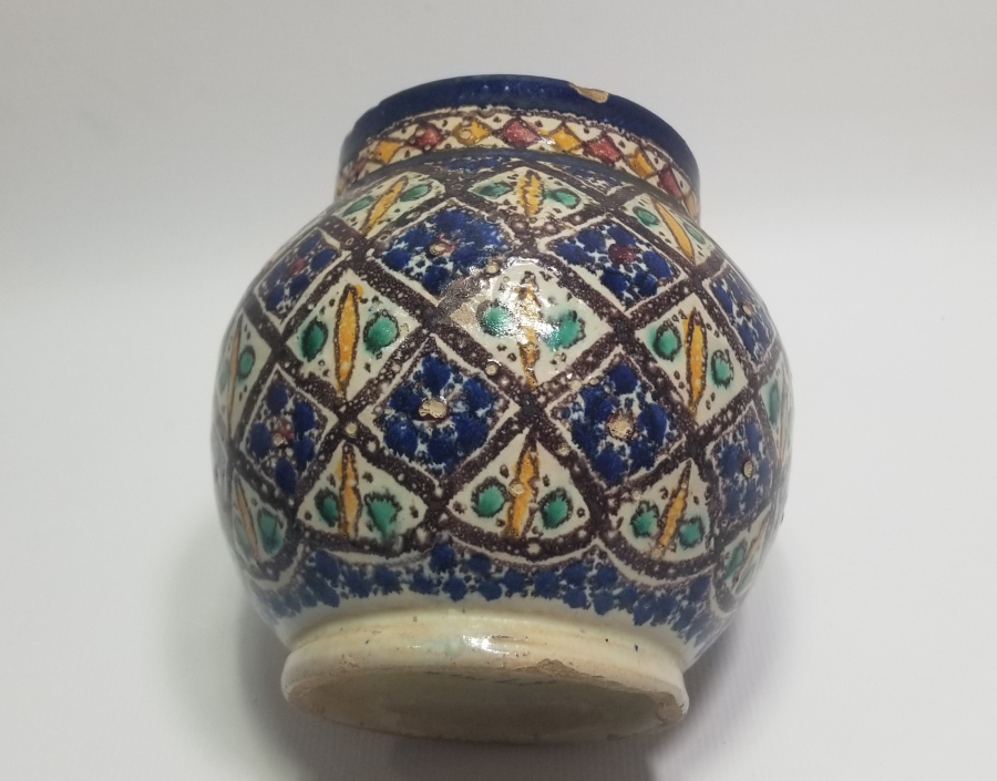 ALTI USTA İMZALI OSMANLI DÖNEMİ KAVANOZ