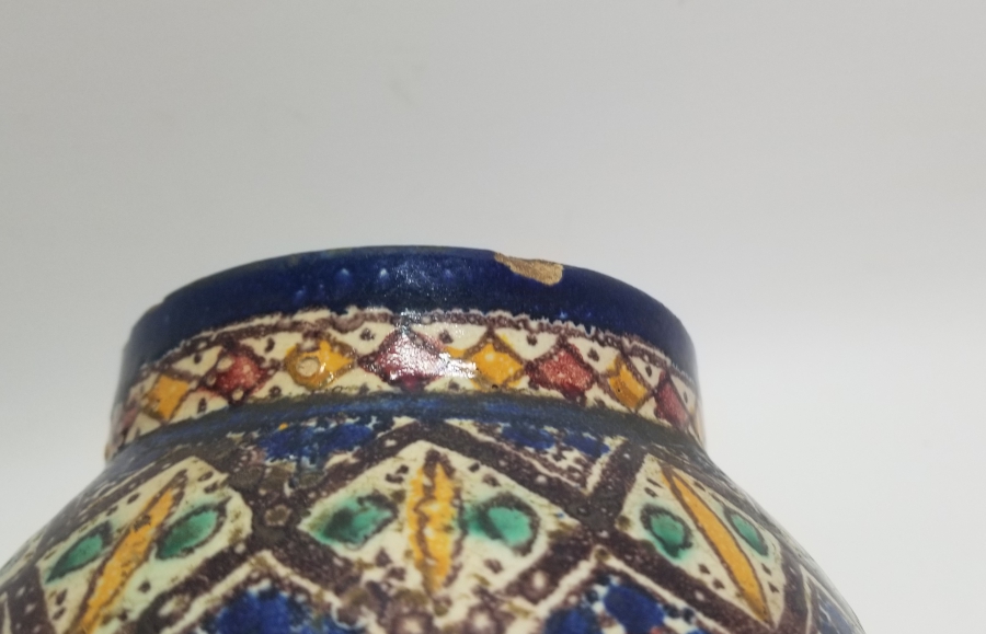 ALTI USTA İMZALI OSMANLI DÖNEMİ KAVANOZ