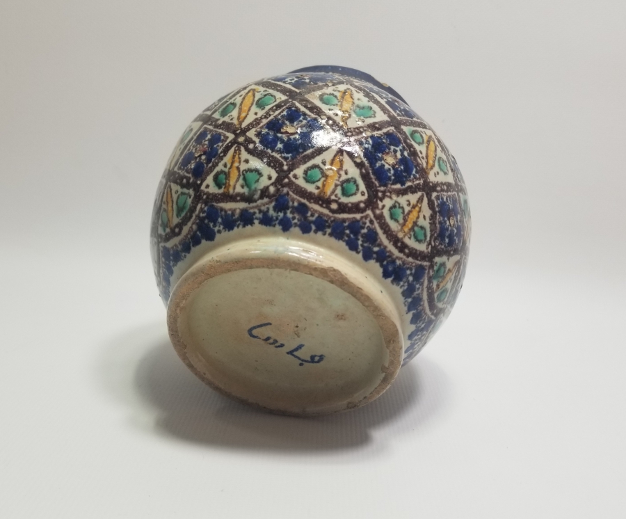 ALTI USTA İMZALI OSMANLI DÖNEMİ KAVANOZ