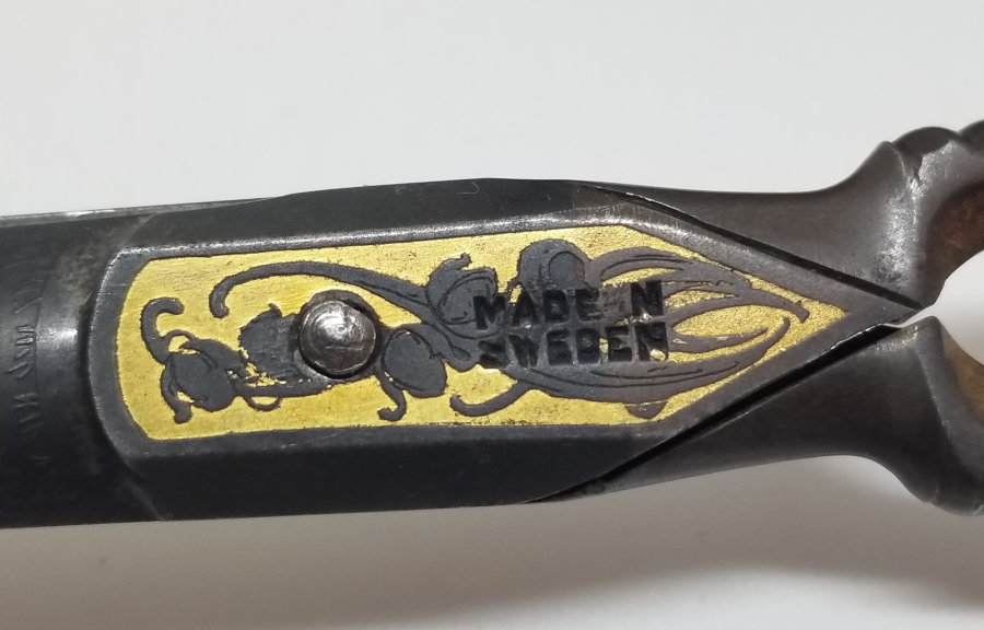 KABARTMA İŞÇİLİKLİ VE ALTIN VERMEYLİ OSMANLI DÖNEMİ NADİR TERZİ MAKASI