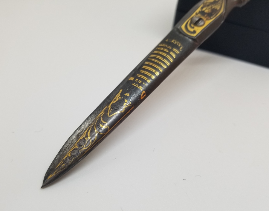 KABARTMA İŞÇİLİKLİ VE ALTIN VERMEYLİ OSMANLI DÖNEMİ NADİR TERZİ MAKASI